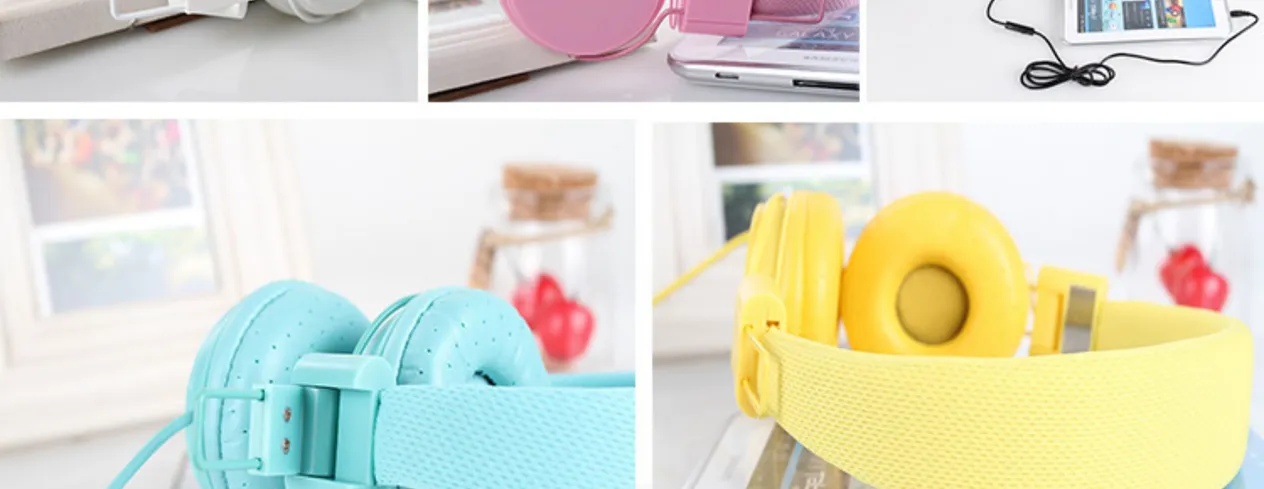 Y2g Contrast Color Girl Photo Headset_voghion.com