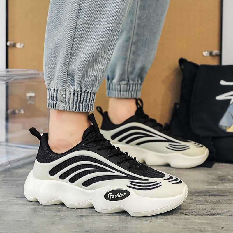 Oss Border Men S Shoes New Platform Fashionable And Lightweight Casual Enhanced Student Running Trendy Sneakers_voghion.com