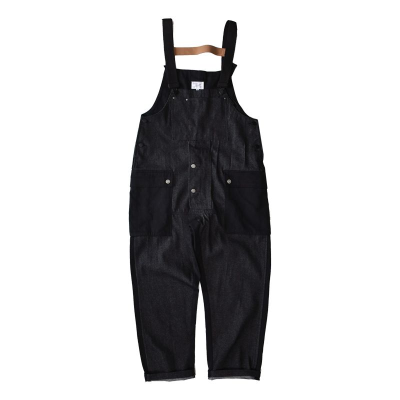Herretøj farve patchwork overalls_voghion.com
