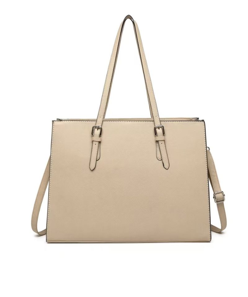 Borsa a tracolla grande capacità per laptop da donna, stile semplice e alla moda, 2024_voghion.com