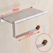 Net perforéiert Edelstahl-Pabeierhalter Toilette Handyhalter Tissuebox Buedzëmmerhalter Tissuehalter Spot_voghion.com