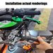 FOR MT03 MT-03 MT 03  New Motorcycle parts CNC 6-speed adjustable retractable foldable brake clutch lever_voghion.com