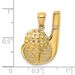 14K 2-D Golf Club And Ball On Tee Charm_voghion.com