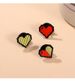 Pixel Love Cartoon Badge Brooch Red Heart Clothes Accessories Men's And Women's Backpacks Decoration Couple Brooch Tide_voghion.com