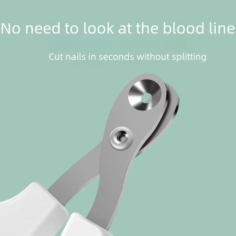 Obcinacz do pazurów dla kotów, mały, niewidoczny, obcinacz do pazurów dla kotów, obcinacz do pazurów dla zwierząt, obcinacz do pazurów z okrągłym otworem, pojedynczy i podwójny otwór_voghion.com