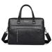 Men's Business Handbag Horizontal Men's Bag Shoulder Bag Messenger Bag High End Large Capacity Commuter Briefcase_voghion.com