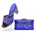 Dragonfly Party shoe bag set Dance Party slide Mop with rhinrhino clutch high heels flip-flops_voghion.com