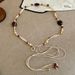 Chaîne de taille en perles de bois et résine acrylique tissée à la main, style ethnique, accessoire de mode pour femmes_voghion.com