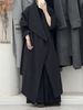 Women's Clothing Luxury Double-Faced Wool Coat – Oversized Longline Trench In Velvet Latte & 3 Elegant Neutrals_voghion.com