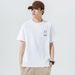 Short Sleeved T Shirt For Men Summer New Smiley Face Printed Cotton Loose Round Neck S Half Youth_voghion.com
