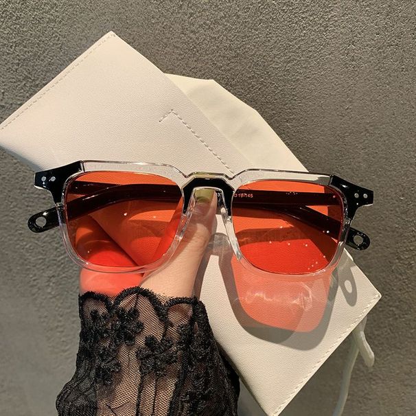 Koreanische Version des neuen Sonnenschirms kleine Box su, trendige Frauen, personalisierte Männer, Paare, rundes Gesicht, modisch_voghion.com