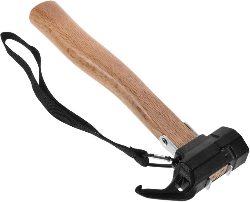 Martillo para acampar al aire libre, extractor de estacas para carpas, mazo de clavos multifunción, cabeza antideslizante para el montaje de carpas y la reparación de cubiertas._voghion.com