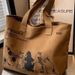 Spring Summer Large Capacity Canvas Women 2025 New Fashion Single Shoulder Tote For Students Class Bag_voghion.com