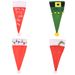 Christmas decorations small hat knife and fork set table decoration knife and fork bag wine bottle set_voghion.com