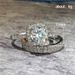 Cao Shi New Full Set Zircon Couple Fashion Wedding Ring_voghion.com