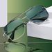 Neue Gradienten Sonnenbrille für Männer Mode Metall Big Frame Sonnenbrille Marke Design Luxus Brille_voghion.com