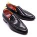 Men's Slip-On Genuine Business Casual Top Layer Cowhide Loafers British Style Leather Shoes For Men_voghion.com