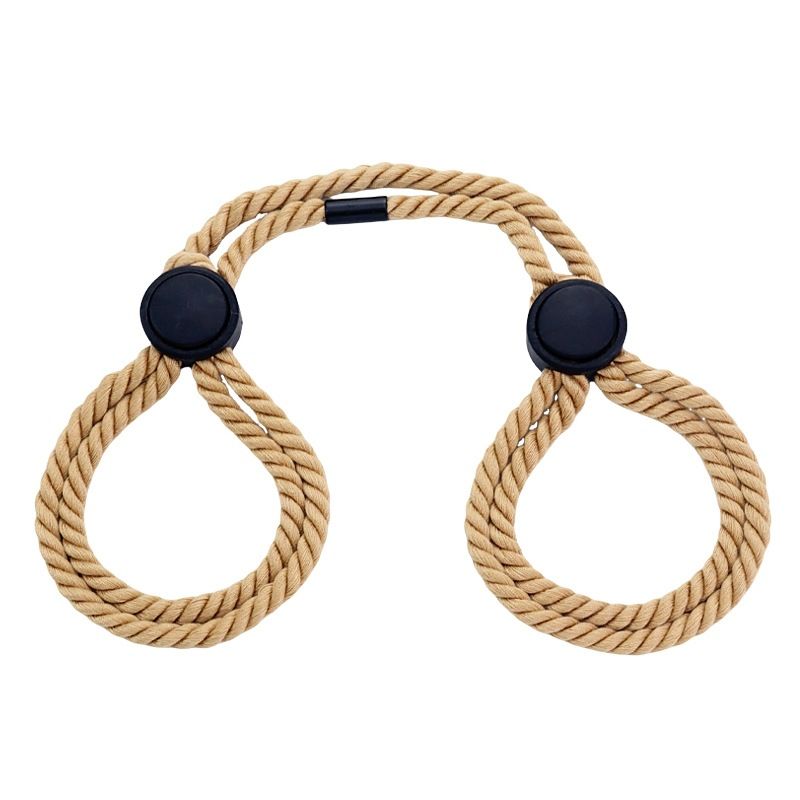 Adjustable Cotton Handcuffs SM Binding Restraint Convenient Rope Buckle Training Sex Toys Multi-functional Self-binding_voghion.com