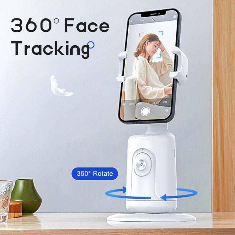 Automatic Tracking Intelligent Shooting Robot Camera 360 Face Mobile Stand AI Stabilized Selfie Stick Vlog In Real Time_voghion.com