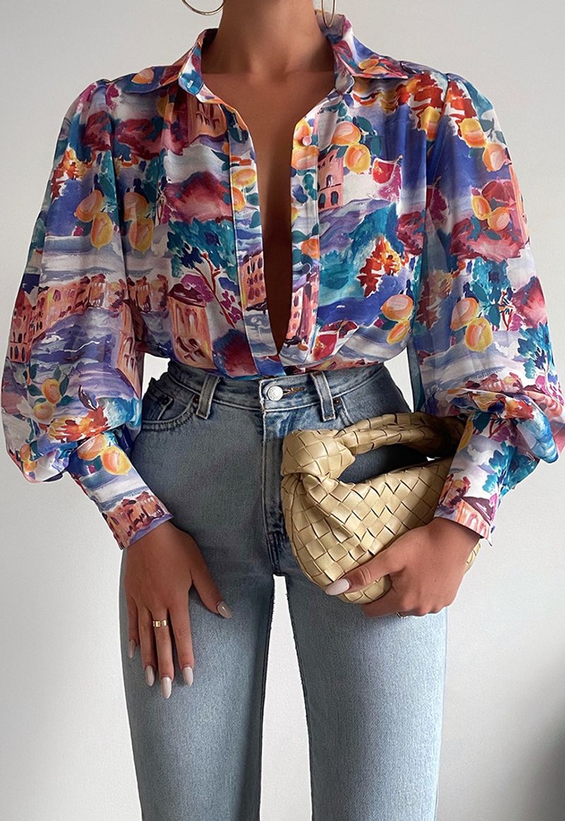 Damen Frühling Einreiher Strickjacke Temperament lässig Bottoming Top_voghion.com