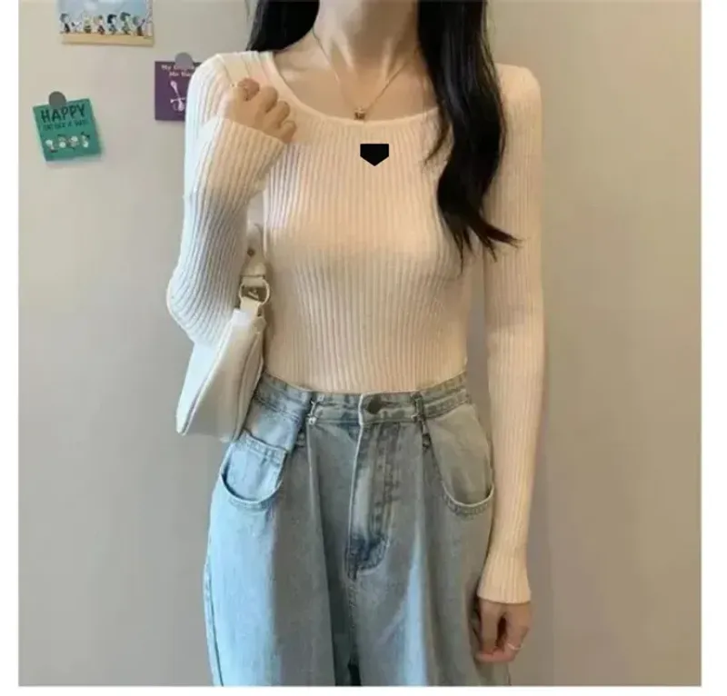 Pull en laine polyvalent à col rond pour femme, collection automne-hiver_voghion.com