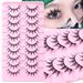 False Eyelashes Cartoon Eye False Eyelashes Daily Makeup Enlarged Eyes Natural Eyelashes_voghion.com