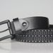 Top Layer Cowhide Men's Rivet Punk Style Genuine Leather Belt For Men_voghion.com