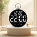 New LED Electronic Multifunctional Creative Student Desktop Digital Plug-in Alarm Clock 8029_voghion.com
