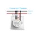 1/2/3/4 Gang EWek Zigbee Touch AC100-250V Interruttore intelligente a tempo da parete Alexa Google Home Assistant EU_voghion.com