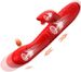 Female Masturbator Multifunctional Telescopic Vibrator G Spot Slapping Telescopic Heating Tongue Licking Design_voghion.com