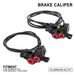 High-Performance Motorcycle Brake Caliper Kit - Front & Rear Brake Upgrade For X160 X260 Models - S-20-QF Caliper With 1600mm Brake Hose_voghion.com