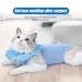 Kombinezon do rekonwalescencji dla kotów Ubrania pooperacyjne do sterylizacji Ubrania antypoślizgowe do rekonwalescencji Kombinezon ochronny po operacji Akcesoria dla kotów_voghion.com
