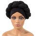 Hot Sale In Europe And America, Milk Silk Braided Turban Hat, Solid Color Sponge Headband Hat, Bohemian Style Turbans_voghion.com