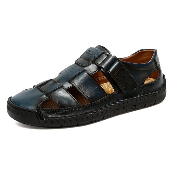 Regal Footwear 2025 Summer Beach Closed-Toe Large Size New Men's Sandals_voghion.com