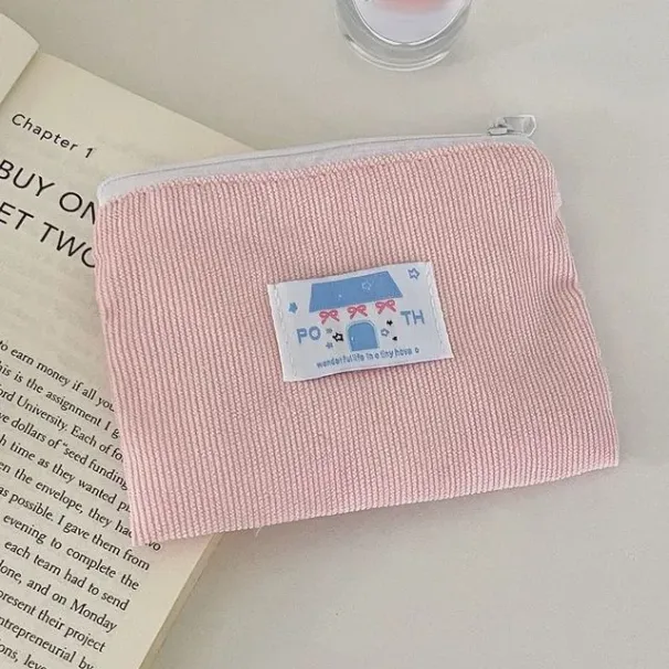 Hochwertige Aron Color Makeup Reißverschluss Multifunktionale Lippenstifttasche Tragbare Geldbörse_voghion.com