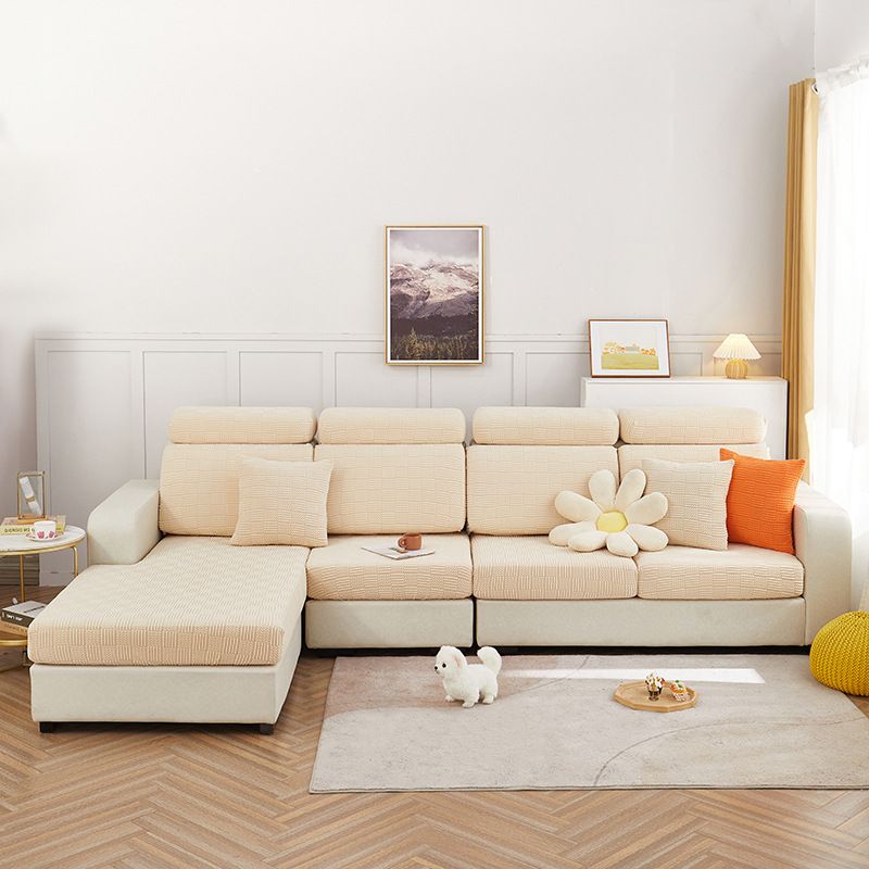 Housse de canapé élastique douce, épaisse, en velours de maïs, housse de coussin universelle, vente en gros_voghion.com