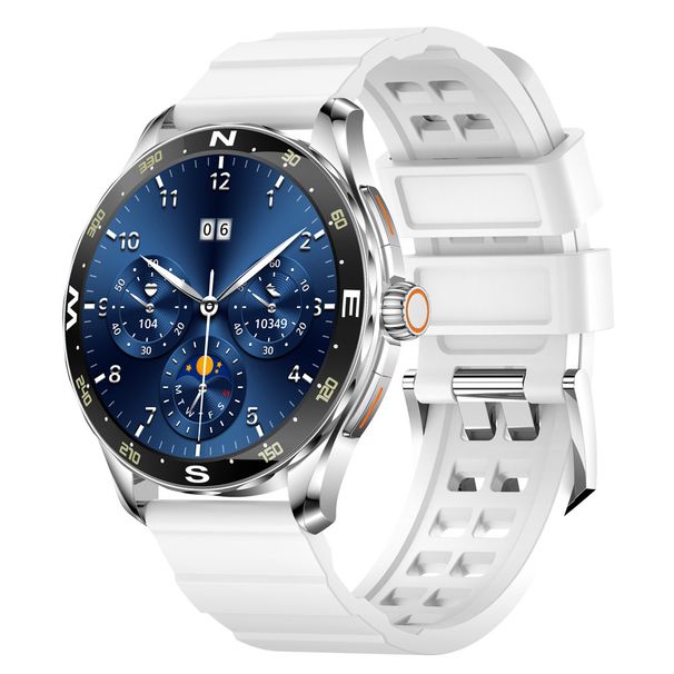 1,43 Zoll Herzfrequenz, Blutsauerstoff, Blutdruck, Schlaf, Bewegung, wasserdichtes AMOLED-Wählscheibentelefon, Smartwatch_voghion.com