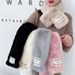 Soft fur scarf Korean labeling Japanese fall and winter ins plush girl scarf otter rabbit hair thickened cross_voghion.com
