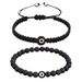 Heißer Verkauf Evil Eye Türkis Perlen Stapelbar Elastisches Verstellbares Armband_voghion.com