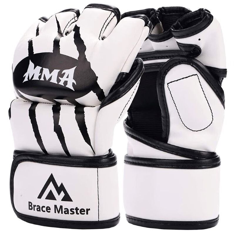 Boxhandschuhe Halbfingerhandschuhe Erwachsene Herren Sanda Muay Thai Kampftraining Professionelle Damen Kampf_voghion.com