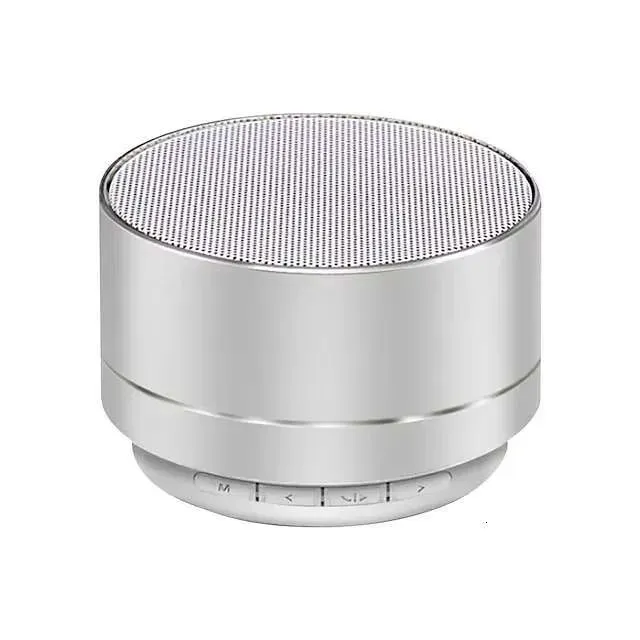 A10 Kablosuz Bluetooth Hoparlör Küçük Çelik Tabanca Subwoofer Taşınabilir Mini Hediye Kartı U Disk TF Dış Mekan HD Mikrofon Stereo Ses_voghion.com