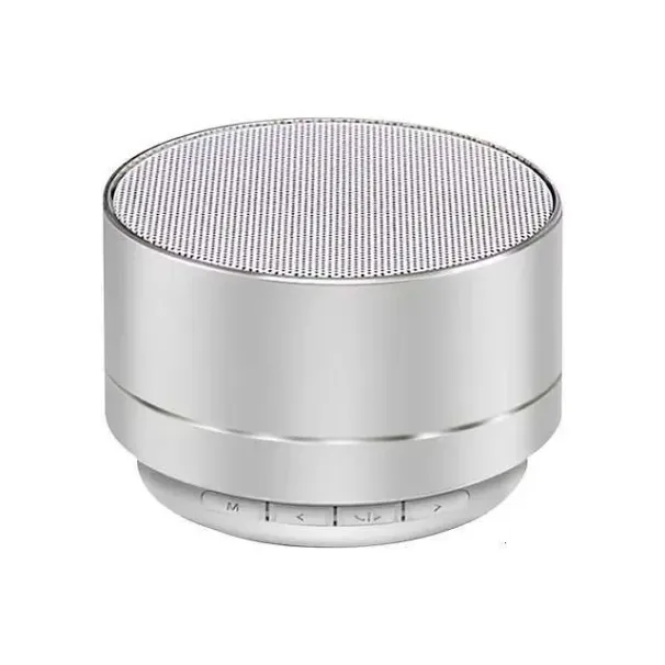A10 Kablosuz Bluetooth Hoparlör Küçük Çelik Tabanca Subwoofer Taşınabilir Mini Hediye Kartı U Disk TF Dış Mekan HD Mikrofon Stereo Ses_voghion.com