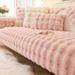 Plush Sofa Cushion – Ultra-Soft Rabbit Fur-Inspired Seat Pad With Non-Slip Backing (Modern Minimalist Style, Custom Sizes For Sectional Couches)_voghion.com