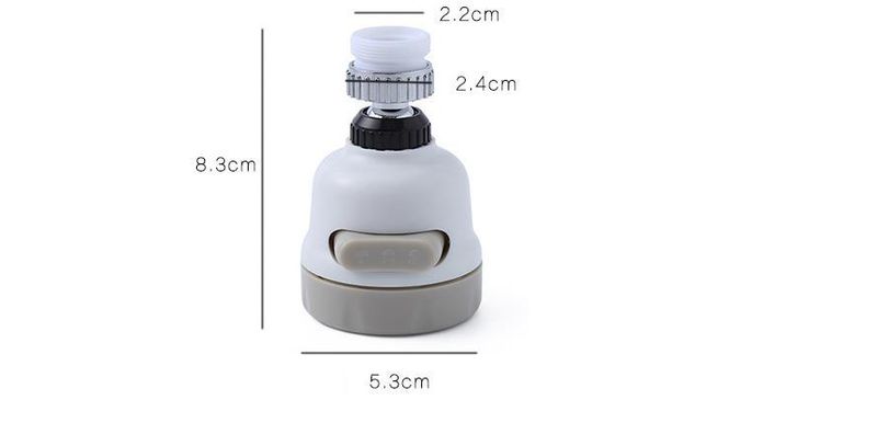 Domácí kohoutek s posilovačem sprchy z kohoutku s filtrem stříkající vody z kuchyňského vodovodního filtru tryska filtr spořič vody_voghion.com