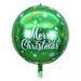 Karácsonyi léggömb Merry chritmas alumínium fólia ballon party dekoráció Karácsonyi dekoráció elrendezés_voghion.com
