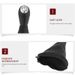 Car 5 Speed Maunal Gear Shift Knob Lever With Boot Cover For Renault Clio 3 III Megane Scenic 2 II Kangoo_voghion.com