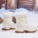 Schneestiefel für Damen, Skischuhe, Baumwollschuhe mit Plüschisolierung, Outdoor-Wanderschuhe für Wärme_voghion.com