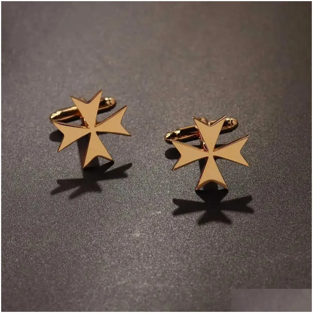 Cuff Links Stainless Steel Mens Cufflinks Lion Eagle Cross Sikh Badge Wedding Shirt Pin Drop Delivery Dhtzw_voghion.com