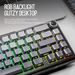 Attack Shark X66 Wireless Mechanical Keyboard Bluetooth RGB Three-mode Customized E-sports Side Engraved E-sports Game Keyboard_voghion.com