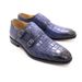 TerraStride 2021 Italian Men's Business Double Buckle Crocodile Pattern Monk Slip-On Formal Leather Shoes Men Handmade Craftsmanship_voghion.com